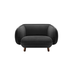 巴塞特单座沙发 basset 1-seater sofa